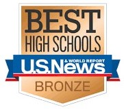  Bronze U.S. News Best High Schools Award